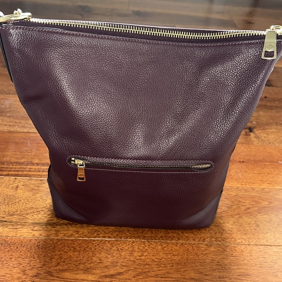Coach Burgundy Shoulder Bag - Picture 6 of 10